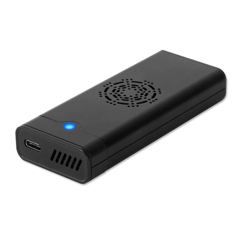 Fan-Cooled NVMe M.2 SSD Portable Hard Drive bulk