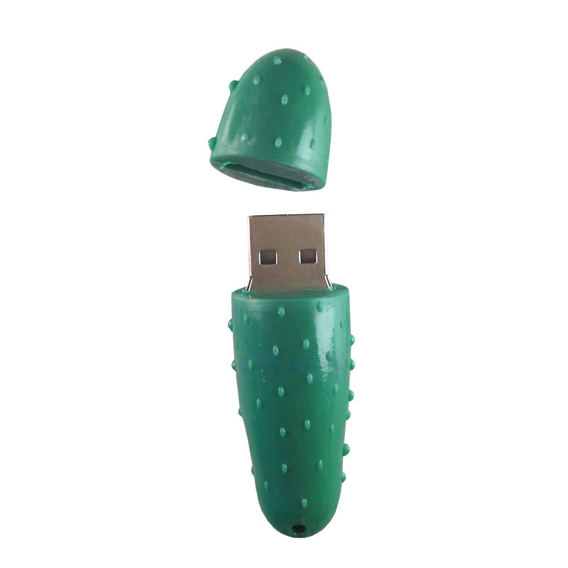 green Cucumber USB Flash Drive